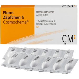 Fluor-Zäpfchen S Cosmochema® Supp.
