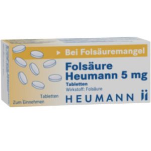 Folsäure Heumann 5 mg