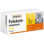 Folsäure-ratiopharm® 5 mg