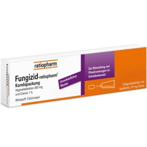 Fungizid-ratiopharm® 3 Vaginaltabletten + 20g Creme