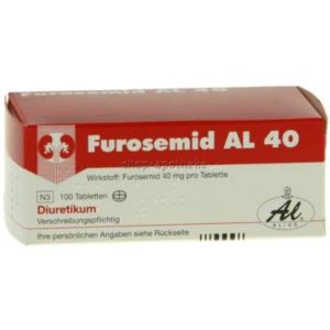 Furosemid Al 40 Tabletten