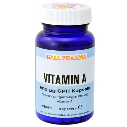 GALL PHARMA Vitamin A 800 µg GPH Kapseln
