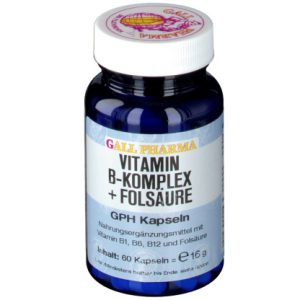 GALL PHARMA Vitamin B Komplex + Folsäure GPH Kapseln