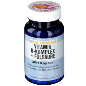 GALL PHARMA Vitamin B Komplex + Folsäure GPH Kapseln