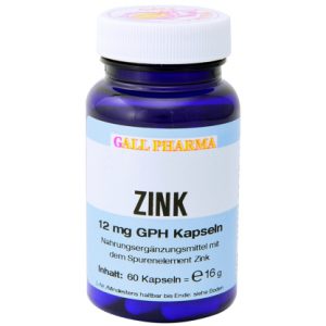 GALL PHARMA Zink 12 mg GPH Kapseln