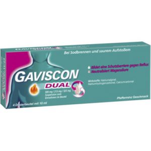GAVISCON® Dual 500 mg / 213 mg / 325 mg