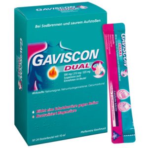 GAVISCON® Dual 500 mg / 213 mg / 325 mg Suspension