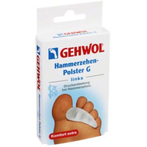 GEHWOL® Polymer-Gel Hammerzehen-Polster G links