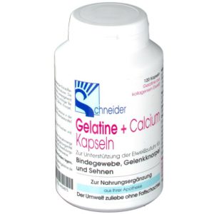 Gelatine + Calcium Kapseln