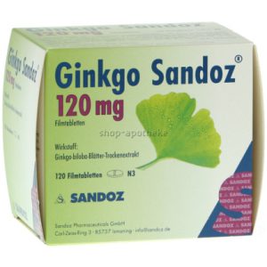 Ginkgo Sandoz 120 mg Filmtabl.