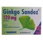 Ginkgo Sandoz 120 mg Filmtabletten