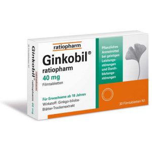 Ginkobil® ratiopharm 40 mg