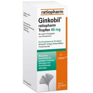 Ginkobil® ratiopharm Tropfen 40 mg