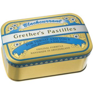 Grether's Blackcurrant Gold zuckerhaltige Pastillen