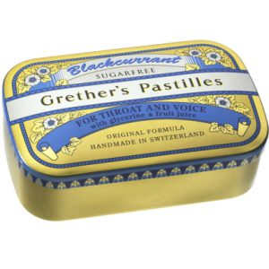 Grether's Blackcurrant Silber zuckerfreie Pastillen
