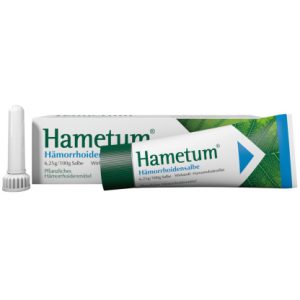Hametum® Hämorrhoidensalbe mit Applikator