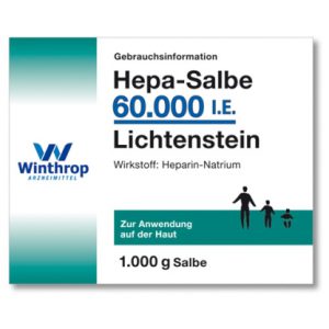 Hepa-Salbe 60.000 I. E. Lichtenstein®