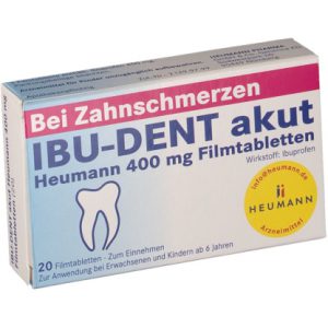 IBU DENT akut Heumann 400 mg Filmtabletten