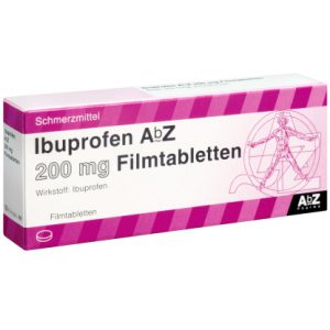 Ibuprofen AbZ 200 mg Filmtabletten