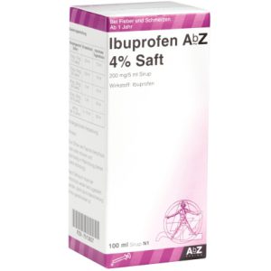 Ibuprofen AbZ 4% Saft