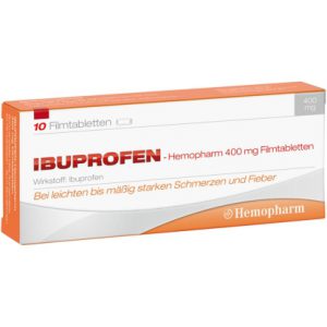 IBUPROFEN-HEMOPHARM 400 mg Filmtabletten