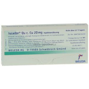 Iscador Qu c. Cu. 20 mg Ampullen