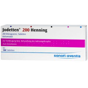 Jodetten® 200 Henning Tabl.
