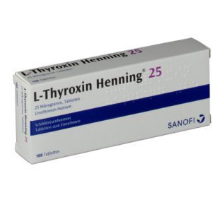 L-thyroxin 25 Henning Tabletten