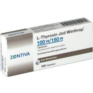 L-THYROXIN Jod Winthrop 100 µg/150 µg Tabletten