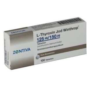 L-THYROXIN Jod Winthrop 125 µg/150 µg Tabletten