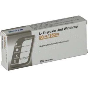 L-THYROXIN Jod Winthrop 50 µg/150 µg Tabletten