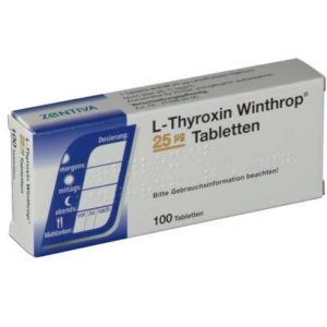 L-THYROXIN Winthrop 25 µg