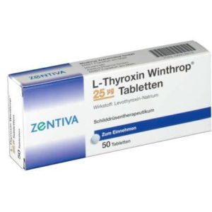 L-THYROXIN Winthrop 25 µg Tabletten