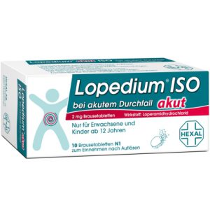 Lopedium® akut ISO 2 mg Brausetabletten