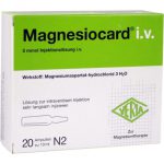 Magnesiocard i.v. Ampullen