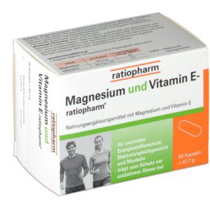 Magnesium und Vitamin E-ratiopharm®