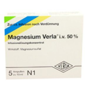 Magnesium Verla® i.v. 50% Infus.-Lsg.