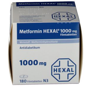 Metformin Hexal 1000 mg Filmtabletten