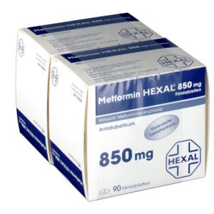 Metformin Hexal 850 mg Filmtabletten
