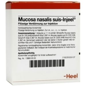 Mucosa nasalis suis-Injeel® Ampullen