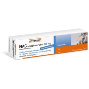 NAC-ratiopharm® akut 200 Hustenlöser Brausetabletten