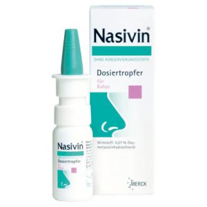 Nasivin® ohne Konservierungsstoffe Dosiertropfer für Babys