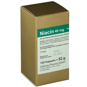 Niacin 40mg Pro Kapseln