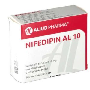 Nifedipin Al 10 Kapseln