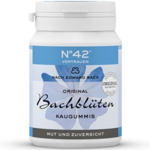 No. 42® Selbstvertrauen Original Bachblüten Kaugummis