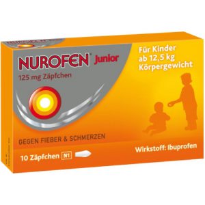Nurofen® Junior 125 mg Zäpfchen