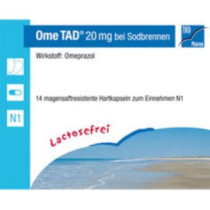 Ome TAD® 20 mg Kapseln bei Sodbrennen