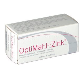 OptiMahl-Zink® 15mg Tabletten