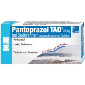 Pantoprazol TAD® 20 mg bei Sodbrennen
