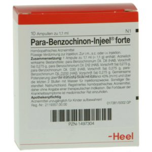 Para-Benzochinon-Injeel® forte Ampullen